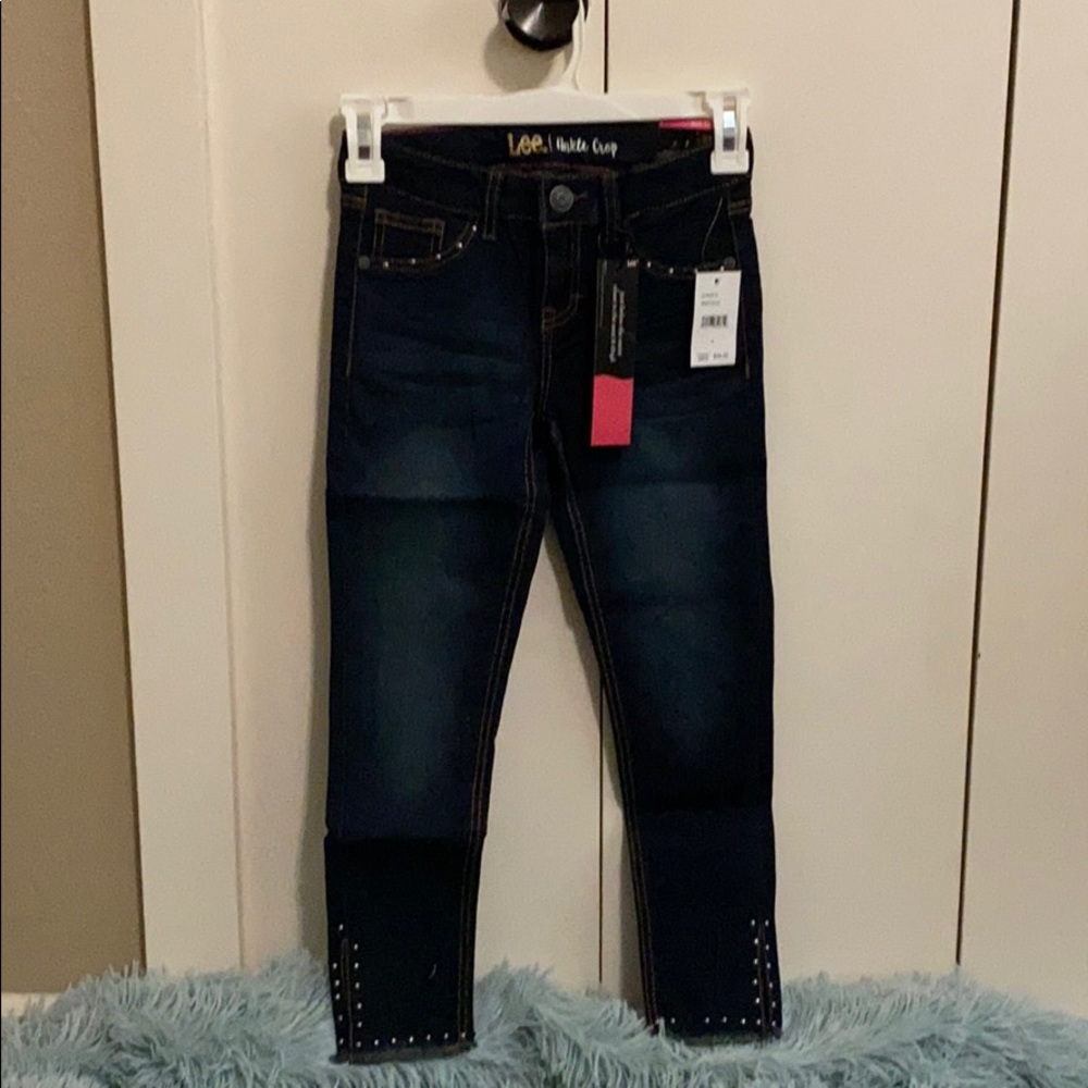 Lee ankle crop super stretch